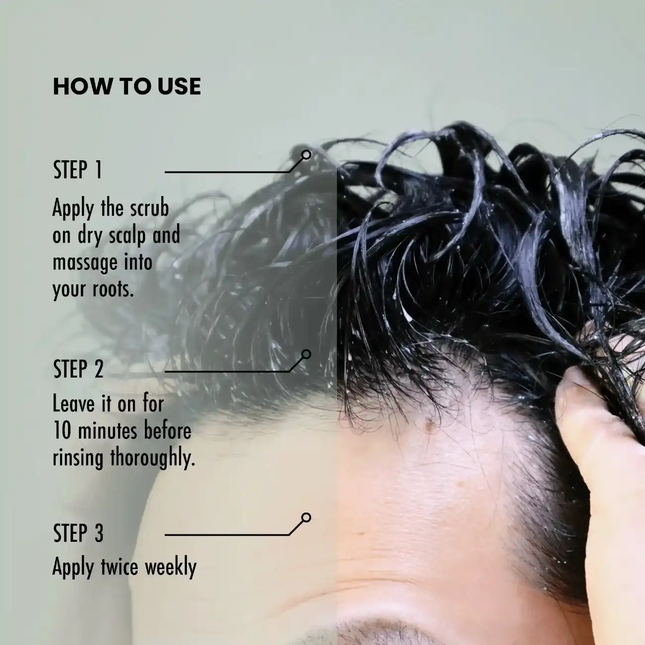AHA BHA PHA Exfoliating Scalp Scrub, 100ml - Image 6