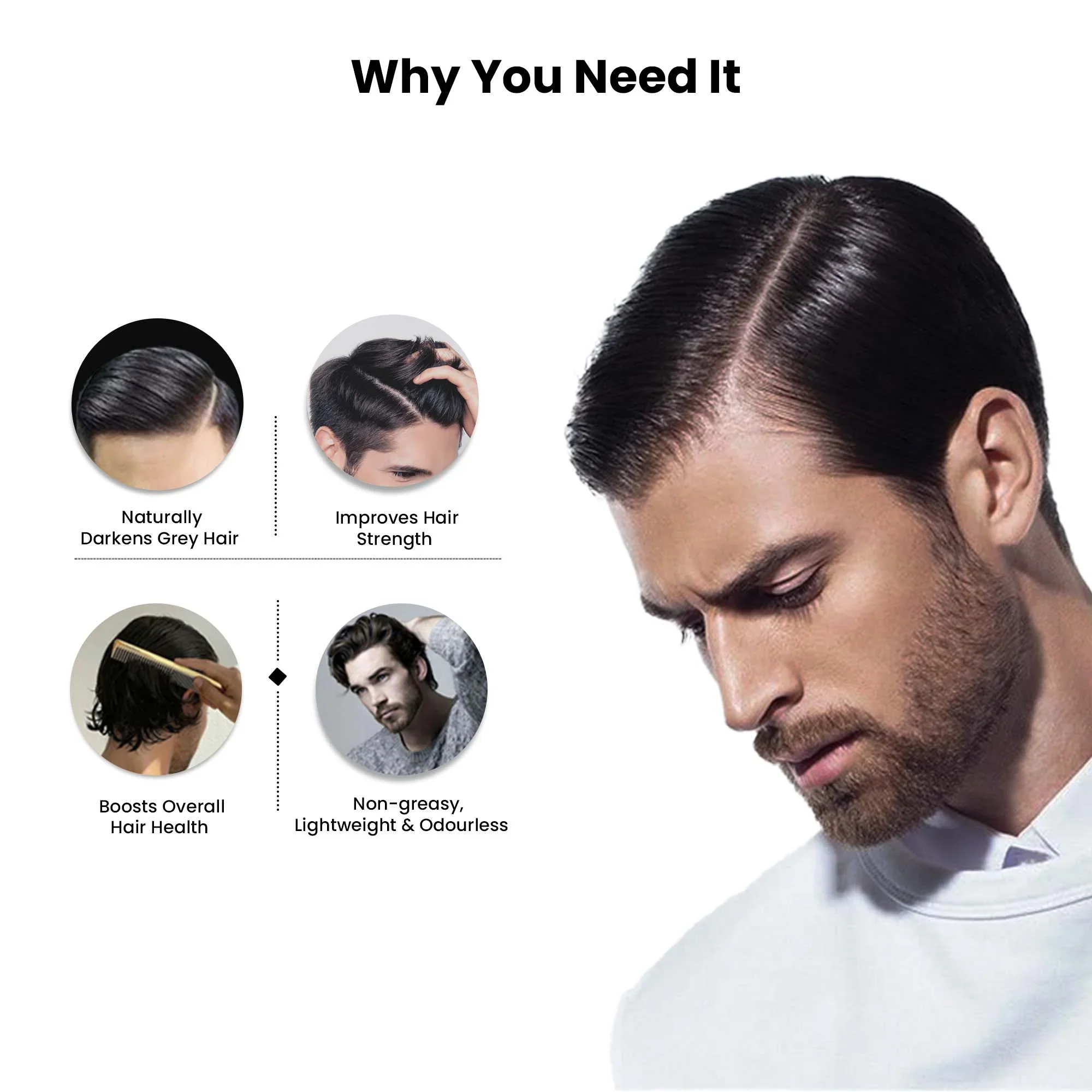 Anti-Grey Hair Prime Serum, 30ML - Image 3