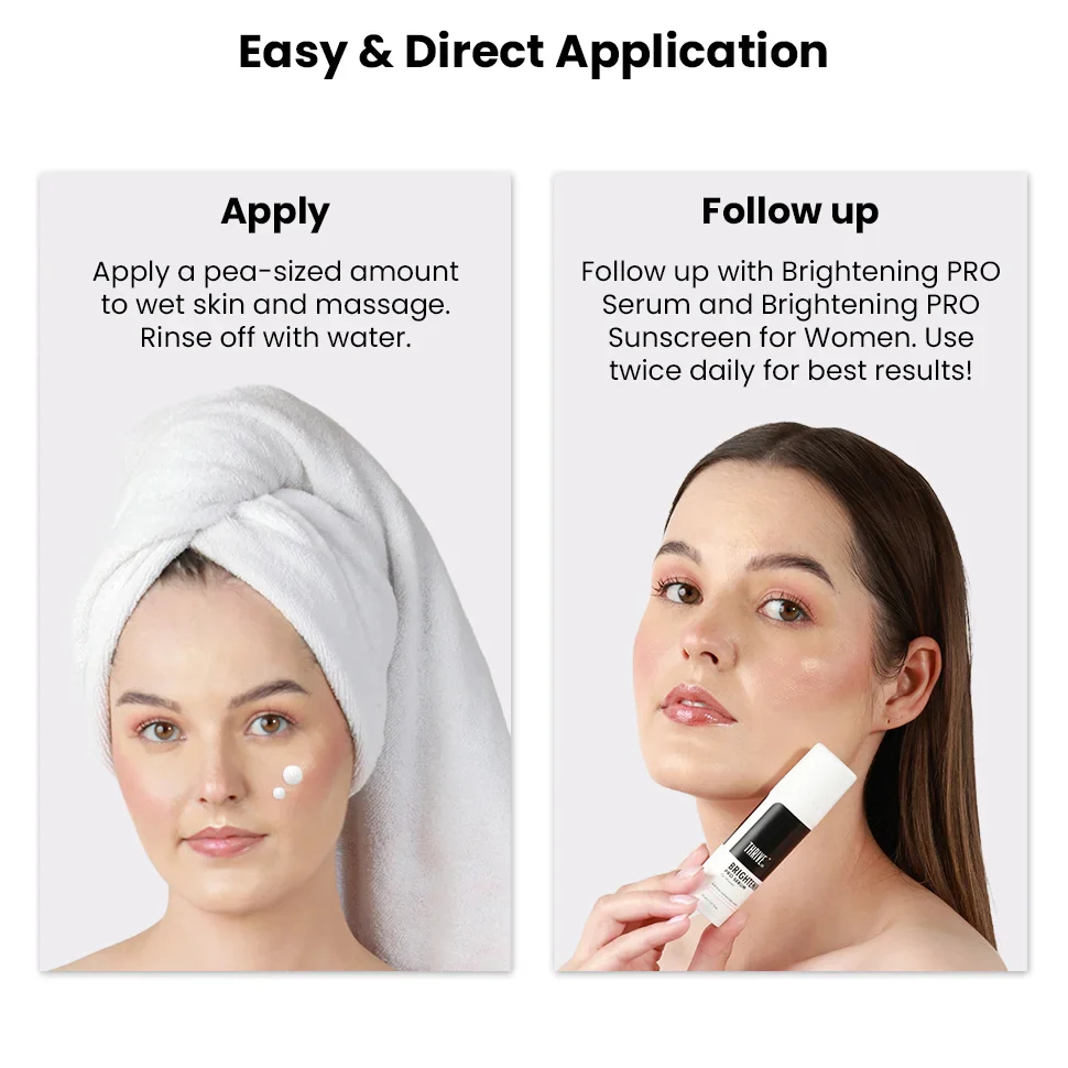 Brightening PRO Cleanser For Women, Pack of 2 - 100 ml each - Image 7