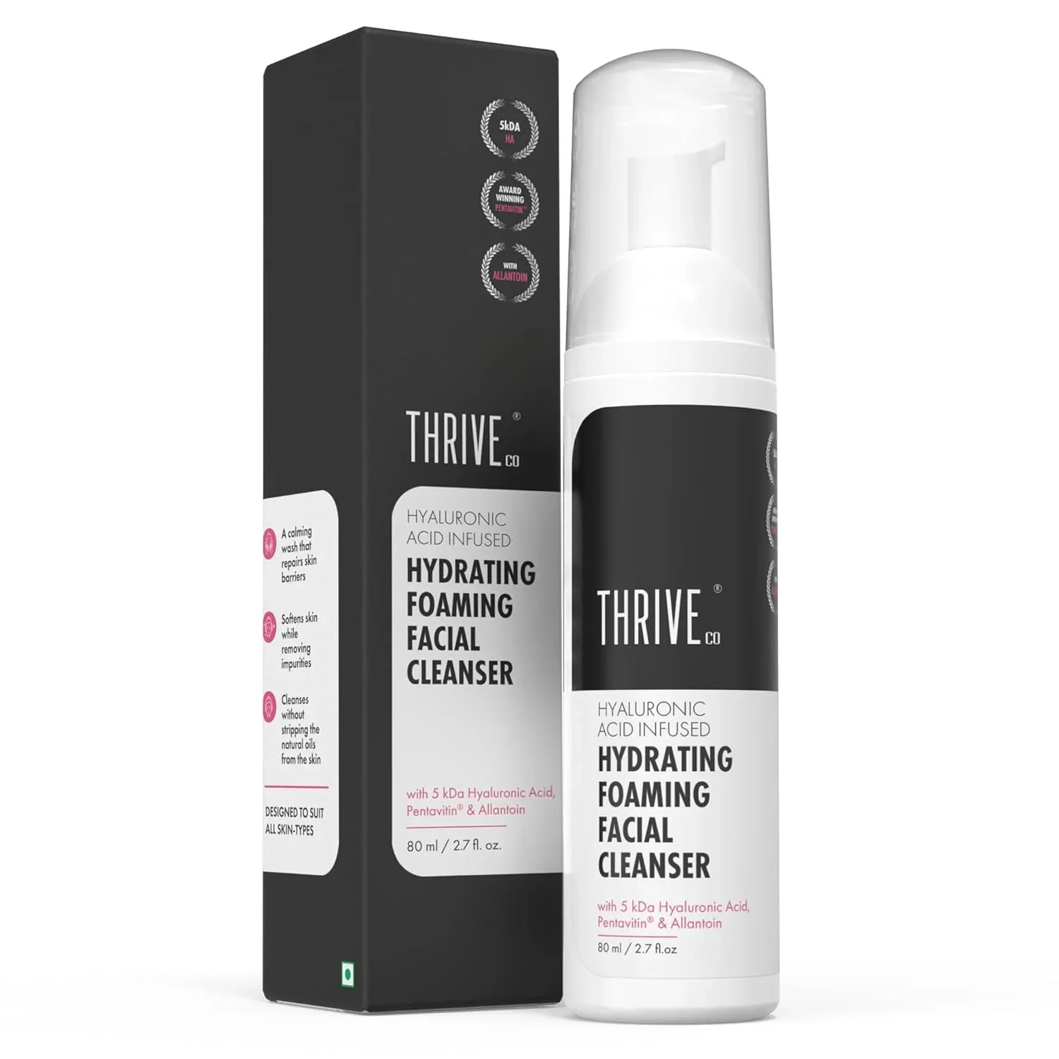 Hydrating Foaming Facial Cleanser, 80ml - Image 3