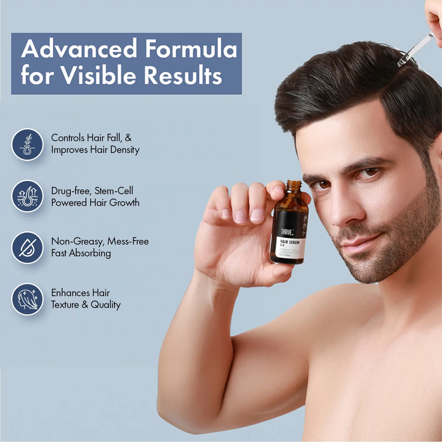 ThriveCo Hair Growth Serum 2.0 For Men, 50ML - Image 8