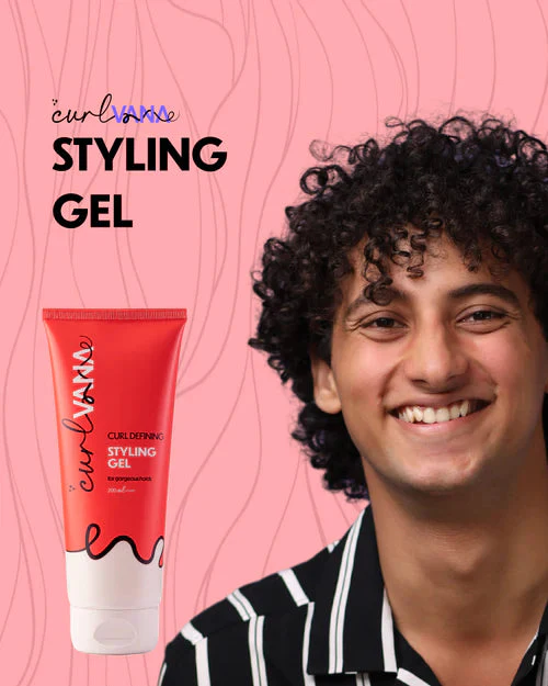 Curlvana Curl Defining Styling Gel, 200ml - Image 3
