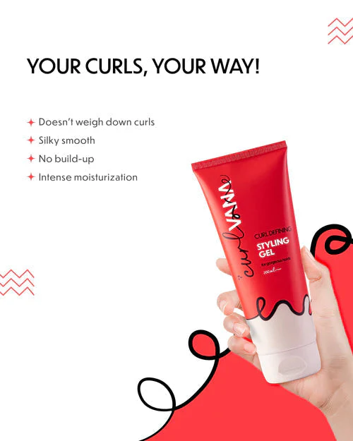 Curlvana Curl Defining Styling Gel, 200ml - Image 4