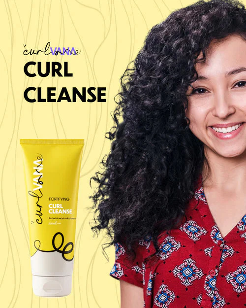 Curlvana Fortifying Curl Cleanse Shampoo, 200ml - Image 3