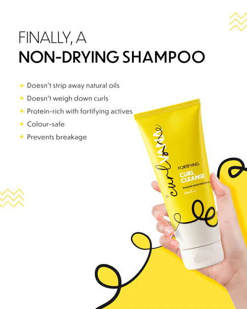 Curlvana Fortifying Curl Cleanse Shampoo, 200ml - Image 4