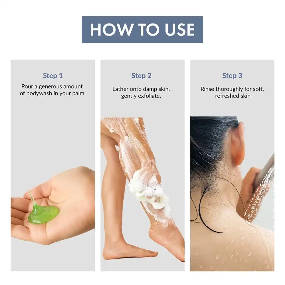 Daily Gentle Exfoliating Body Wash, Pack of 2 - 236ml each - Image 10