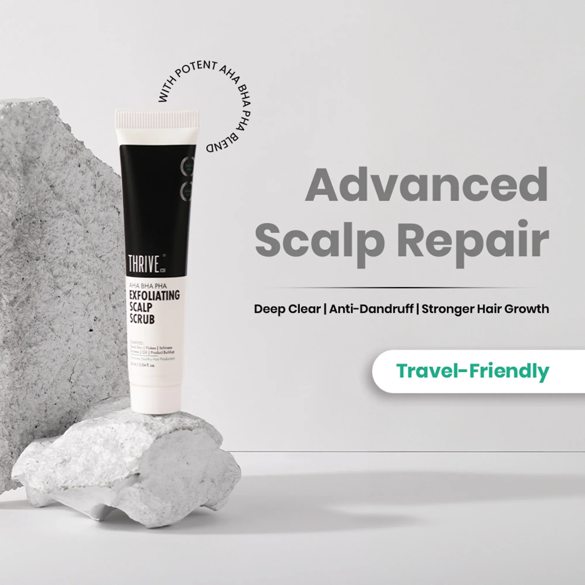 Exfoliating scalp scrub, 25ml - Image 2