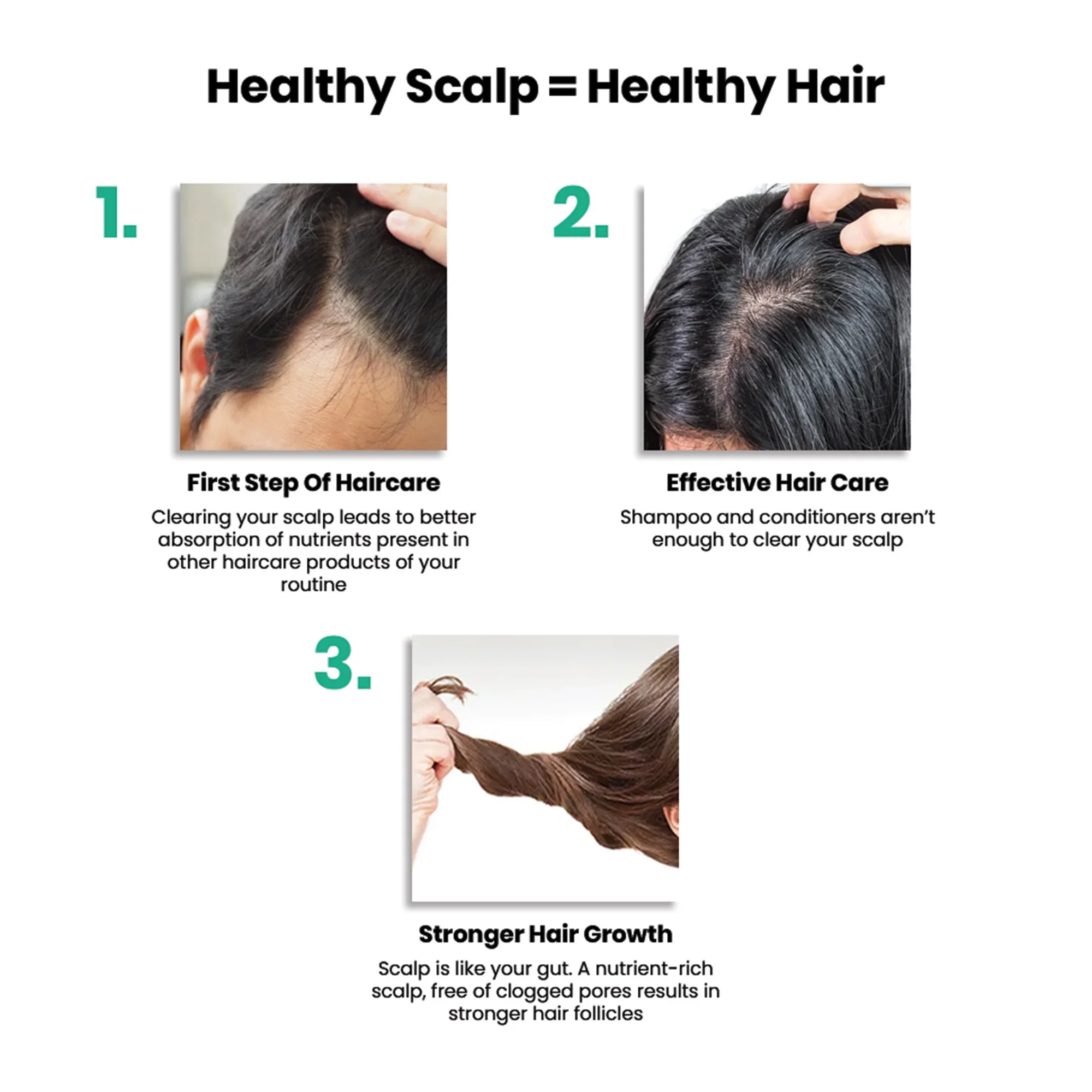 Exfoliating scalp scrub, 25ml - Image 4