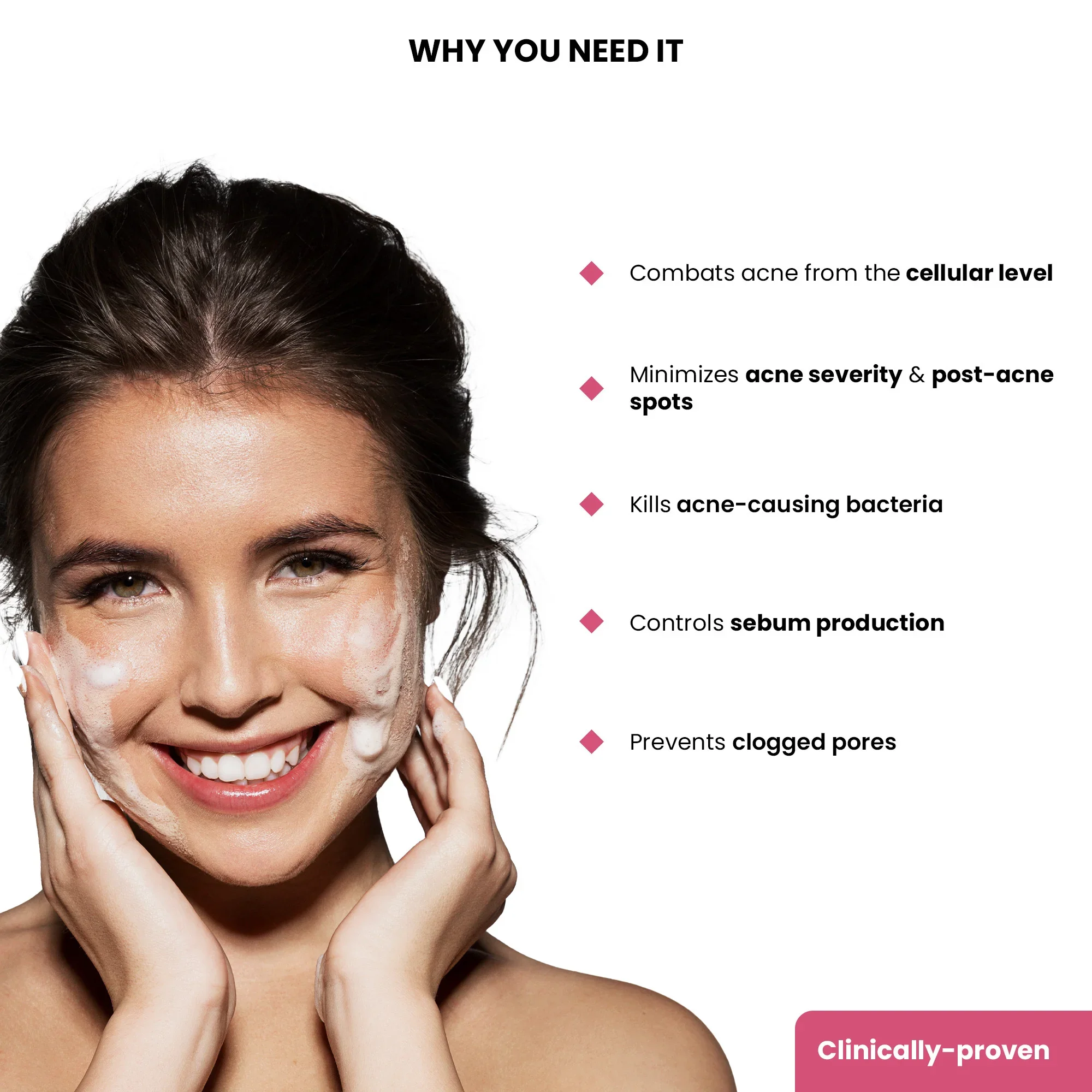 Goodbye Acne Facial Cleanser, 25ml - Image 5