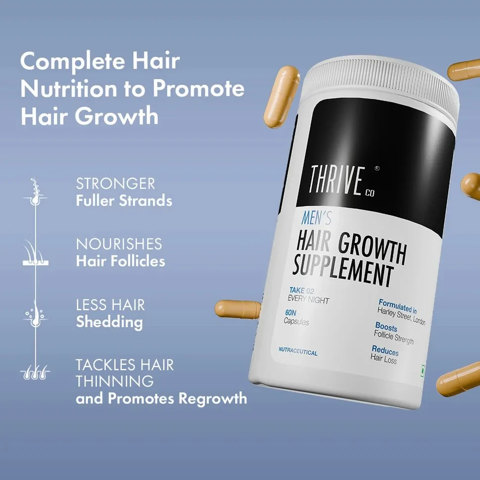 Hair Growth Serum, 50ml + Men's Hair Growth Supplement, 60N - Image 22