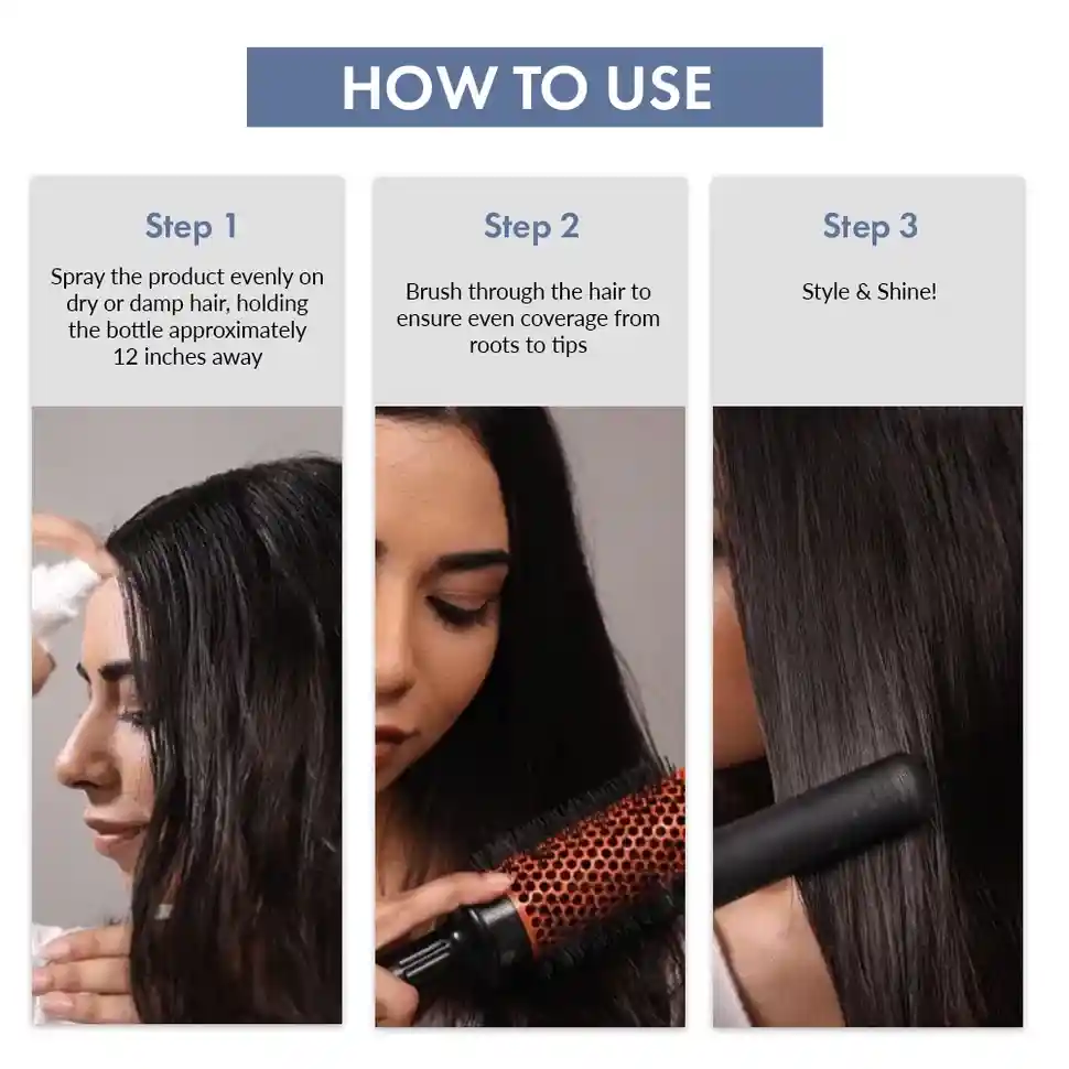 Heat Protector Hair Spray, 150ml - Image 9