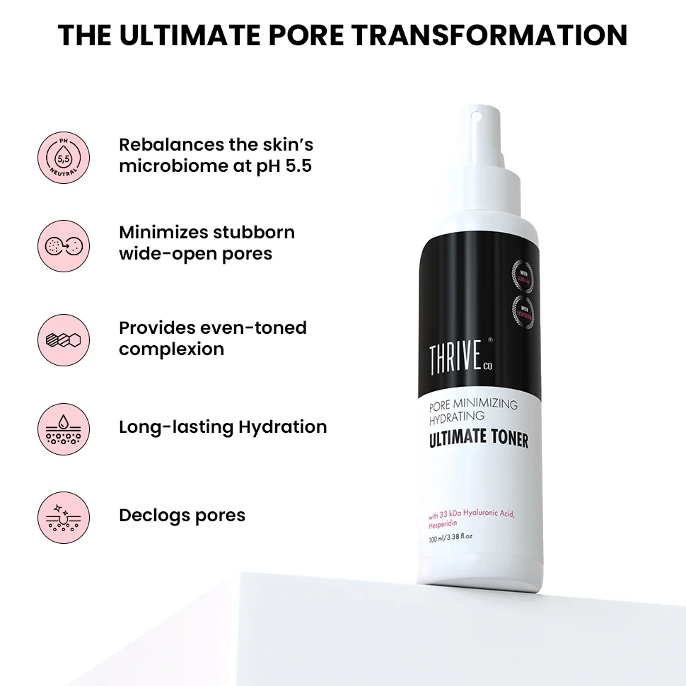 ThriveCo Ultimate Toner for Open Pores, 100ml - Image 4