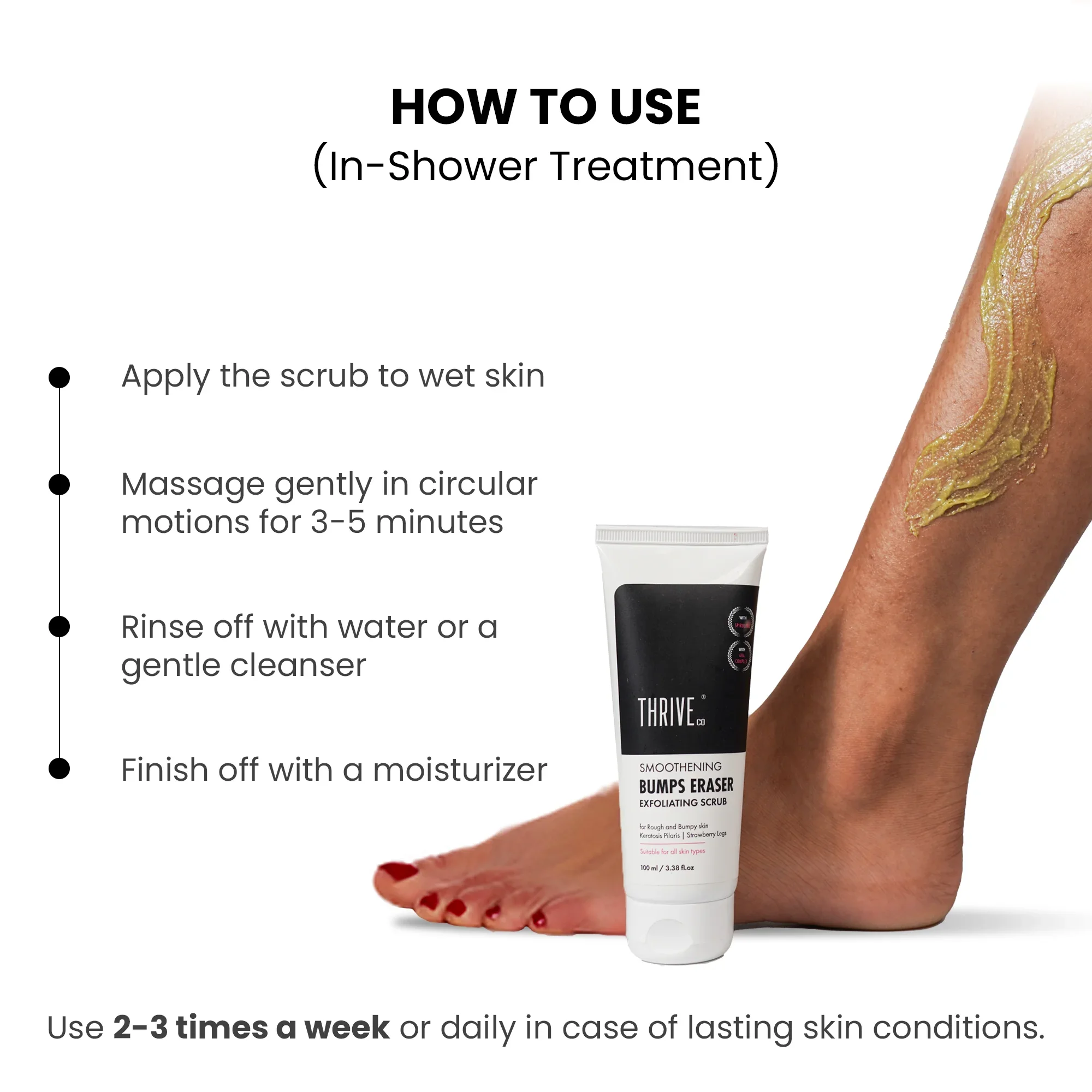 Smoothening Body Scrub, 100ml - Image 4