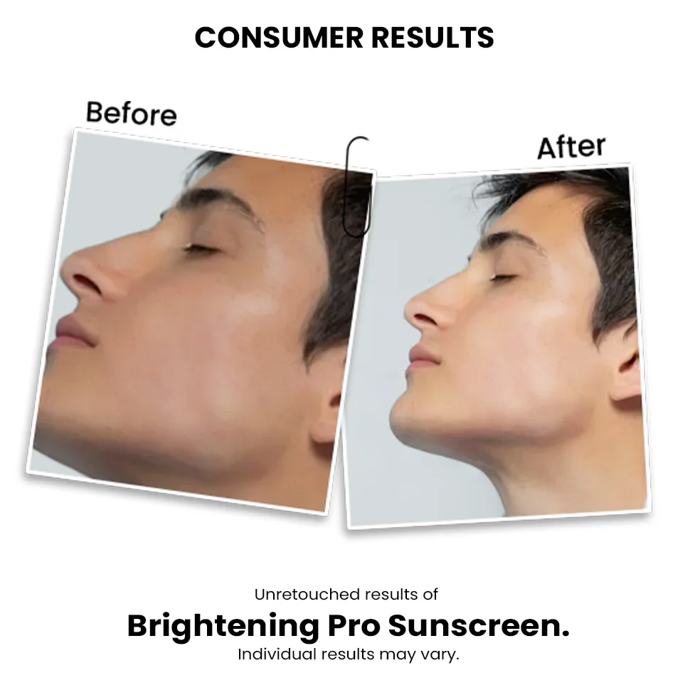 Men Brightening Sunscreen SPF 50, 50ml - Image 7
