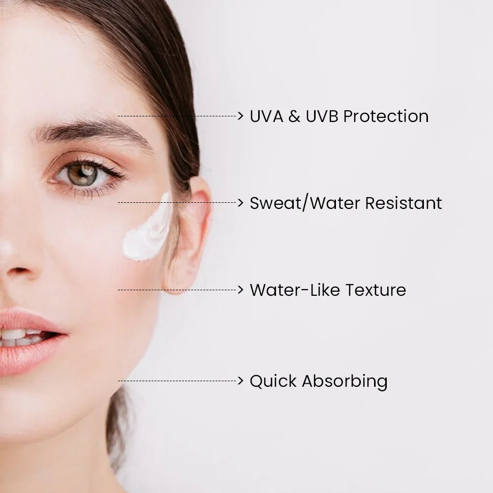 Women Brightening Sunscreen SPF 50, 50ml - Image 6